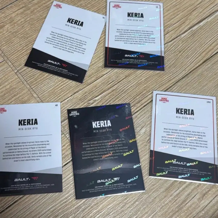 [BUNJANG] T1 Bault Trading Card Homeground Bundle Set Keria Ryu Min-seok / 티원 bault 트레이딩카드 홈그라운드 포카 포토카드 케리아 류민석