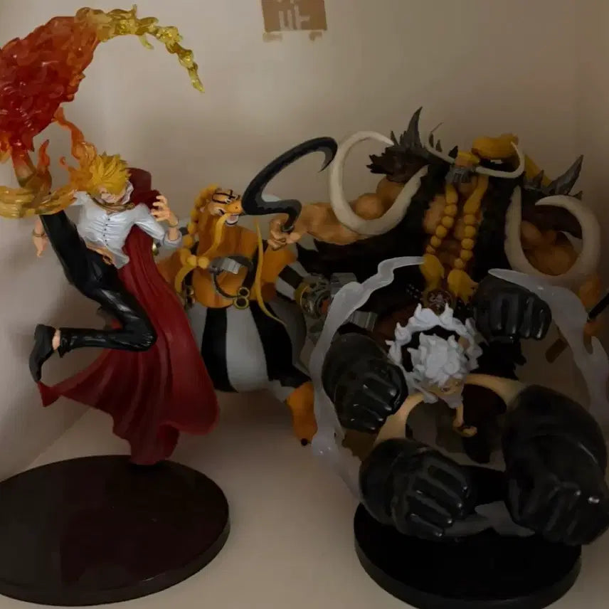 [BUNJANG] One Piece 4-Character Figure Set / 원피스 피규어 4종 판매