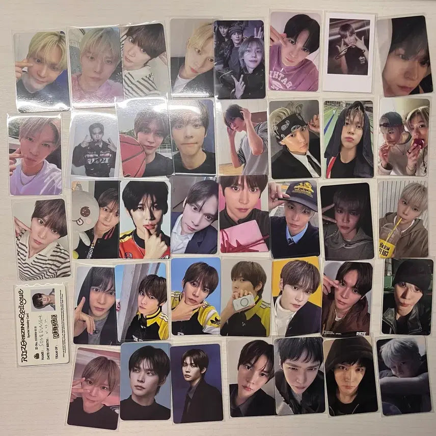 [BUNJANG] RIIZE Eunseok Photocard Bundle Set / 라이즈 은석 포카 일괄 판매