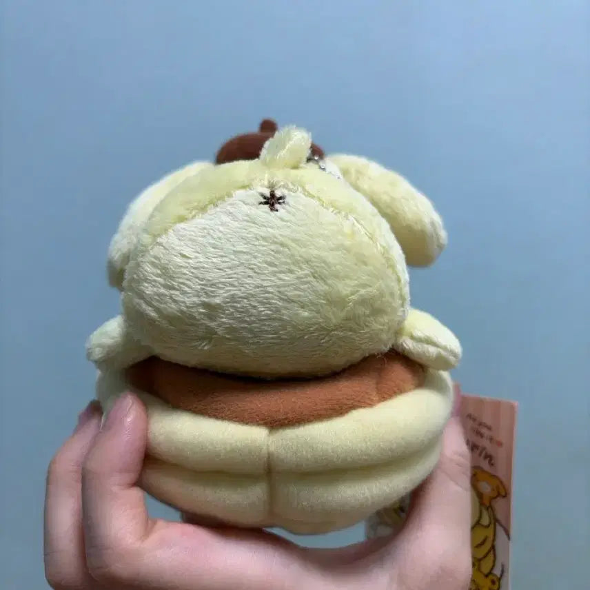 [BUNJANG] Vintage Pancake Pompompurin Mascot Plush / 고전 팬케이크 폼폼푸린 마스코트 인형