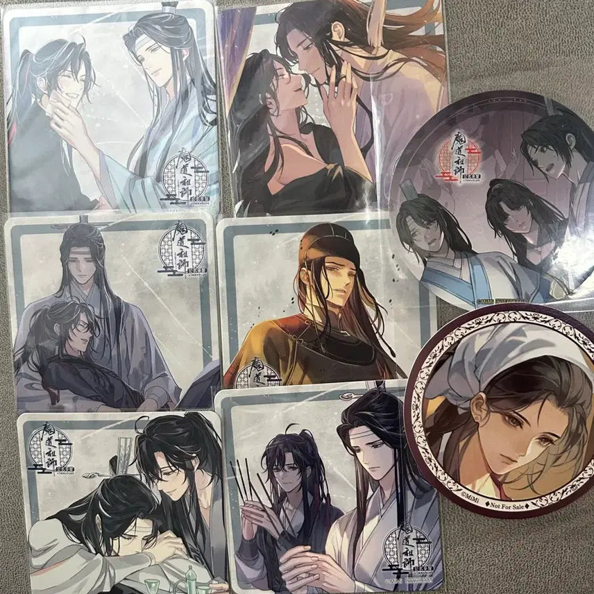 [BUNJANG] Grandmaster of Demonic Cultivation Cafe Coaster Set / 마도조사 카페 코스터