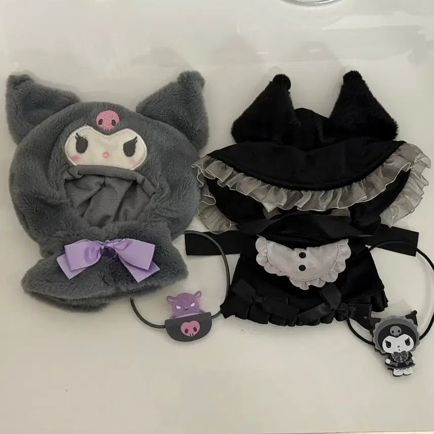 [BUNJANG] Sanrio Kuromi 10cm Doll Clothes / 산리오 쿠로미 누이옷 인형옷 10cm