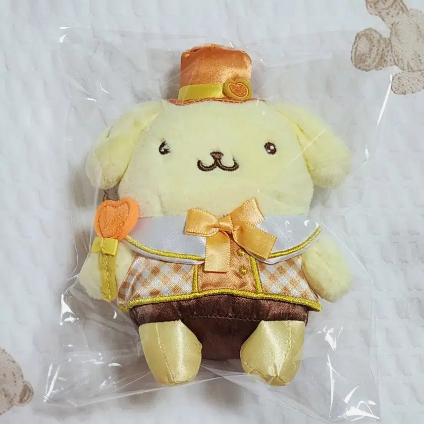 [BUNJANG] Sanrio Pompompurin Mascot Charm / 산리오 더 좋아하게 만들꺼야 시리즈 폼폼푸린 마스코트 팝니다.