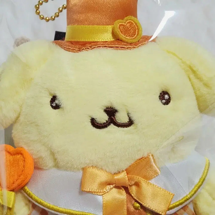 [BUNJANG] Sanrio Pompompurin Mascot Charm / 산리오 더 좋아하게 만들꺼야 시리즈 폼폼푸린 마스코트 팝니다.