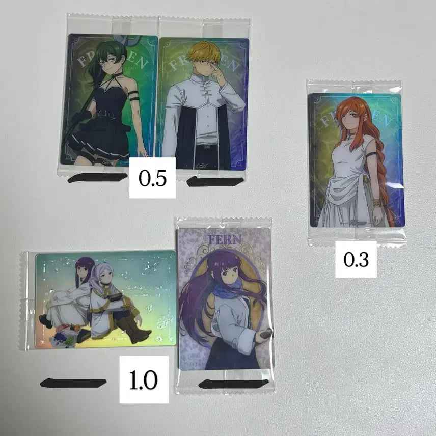 [BUNJANG] Sousou no Frieren Soft Cookie Wafer Card Set / 장송의 프리렌 소프트쿠키 웨하스카드 란트위벨플람메페른프리렌