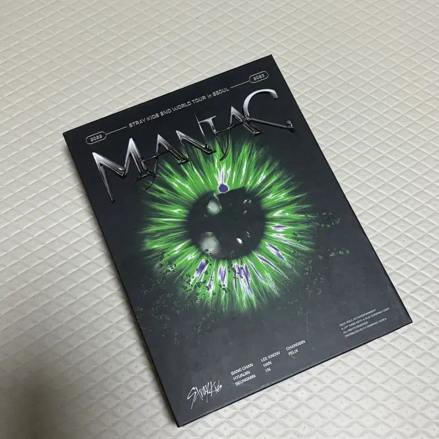 [BUNJANG] Stray Kids Maniac World Tour Blu-ray / 스트레이키즈 스키즈 skz 매니악 월드투어 Blue-ray