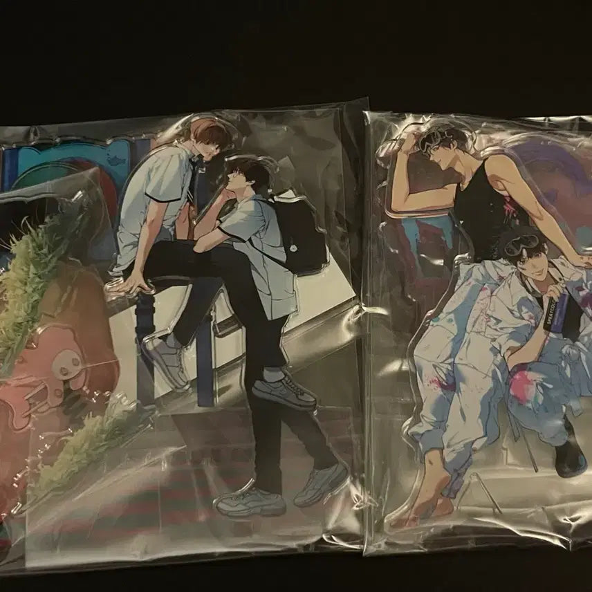 [BUNJANG] Resin Jaeimi Shop Cloud Acrylic Stand Diorama / 레진 재이미샵 클라우드 아크릴 스탠드 디오라마