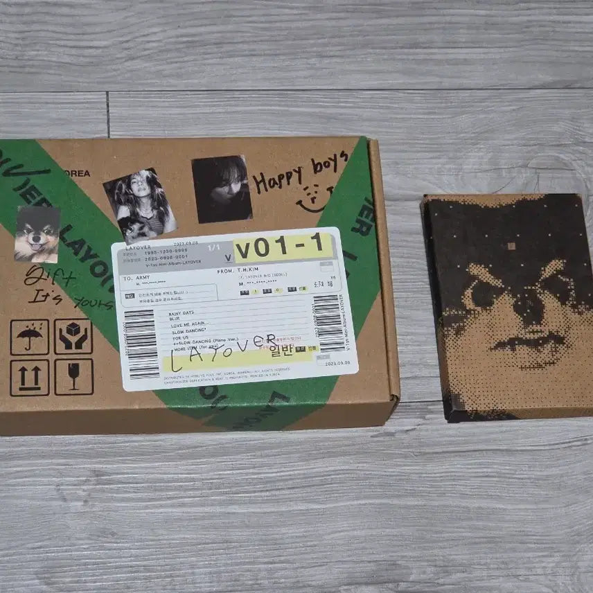 [BUNJANG] BTS V Layover Weverse Albums Ver. Standard Set / V (BTS) &