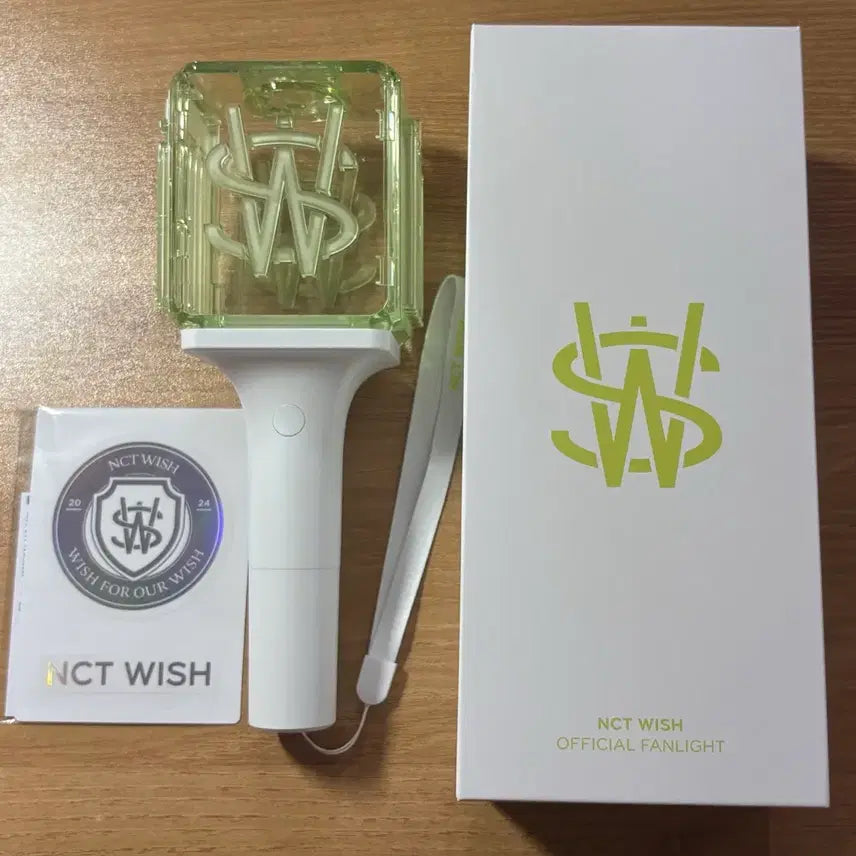 [BUNJANG] NCT WISH Official Light Stick / 엔시티 위시 응원봉 믐뭔봉 양도