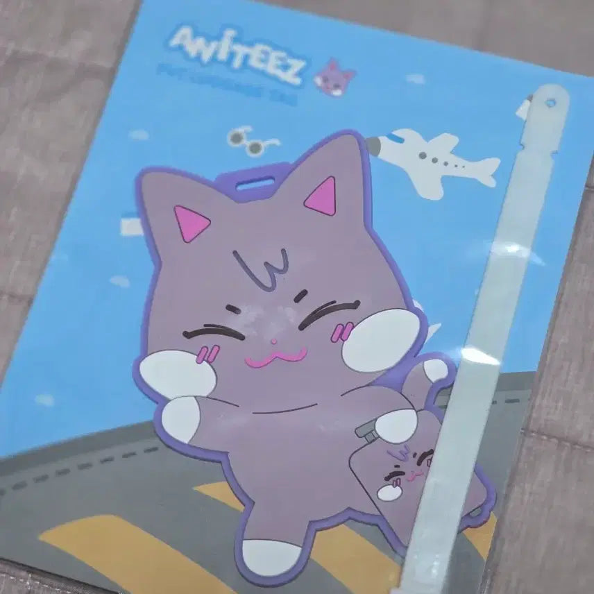[BUNJANG] ATEEZ San Anitiez SanDeokyi Luggage Tag / 에이티즈 산 애니티즈 산덕이 러기지태그