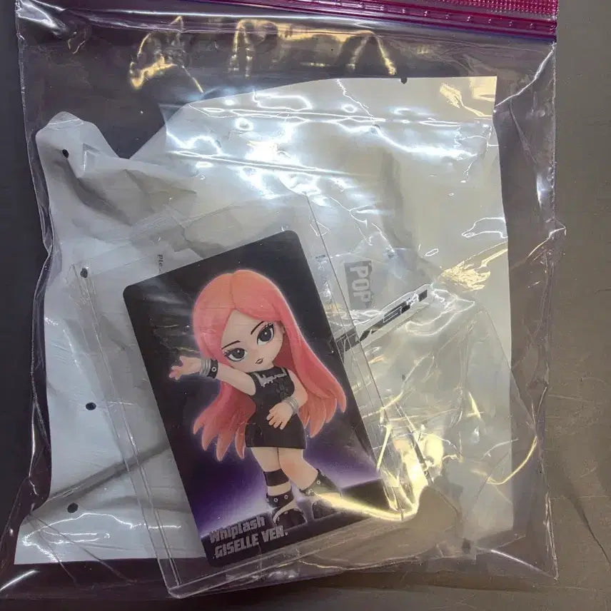 [BUNJANG] Aespa Popmart Whiplash Giselle Figure / 에스파 팝마트 피규어 whiplash 지젤