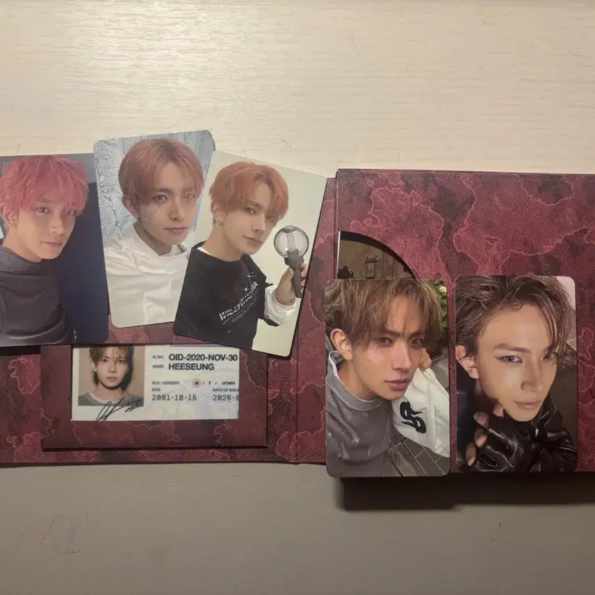 [BUNJANG] Lee Heeseung Evan Photocard Bundle Set / 이희승 에반 포카 앨범 일괄 판매