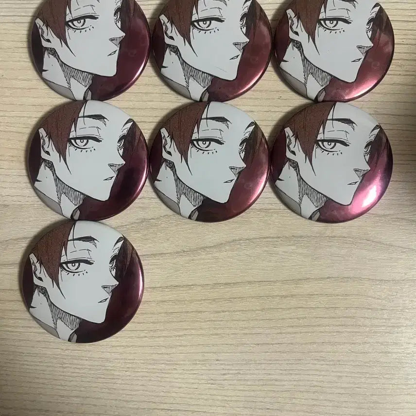 [BUNJANG] Blue Lock Itoshi Sae Original Art Can Badge Bundle Set / 이토시 사에 원화 캔뱃지