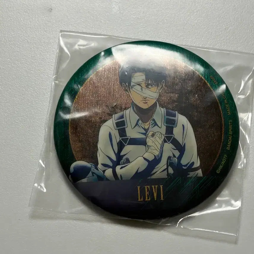 [BUNJANG] Attack on Titan Levi Badge / [새상품] 진격의거인 g상 리바이 뱃지