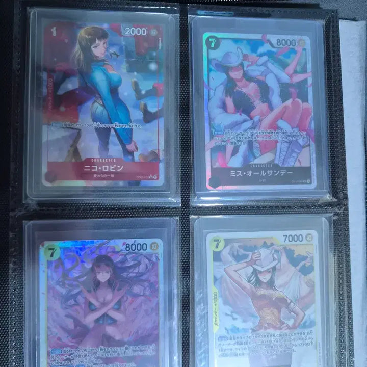 [BUNJANG] One Piece Card Game Japanese Robin TIn Case Heroines Set (42 Cards) / 원피스카드 일판 로빈틴케이스 히로인즈둥 등 총42장