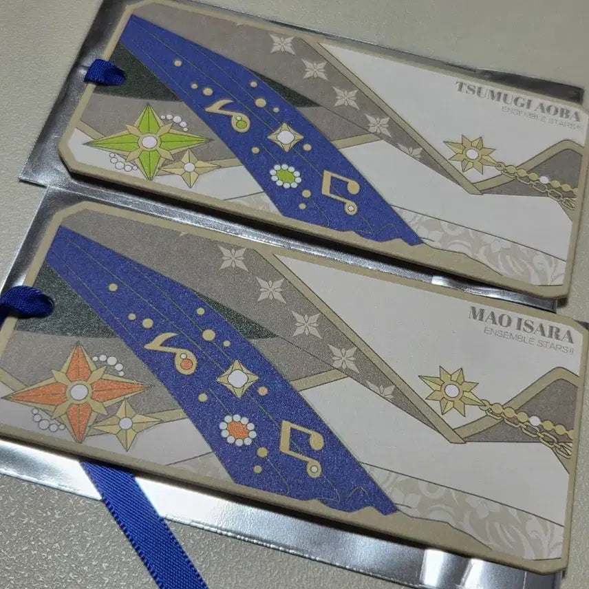 [BUNJANG] Ensemble Stars! Popup Store Exclusive Mao &amp; Tsumugi Bookmark / 앙스타 팝업 입장 특전 마오 츠무기