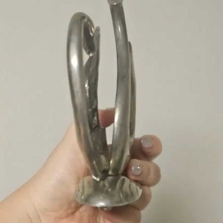 [BUNJANG] French Vintage Silverplate Swan Napkin Holder / 프랑스 빈티지 실버플레이트 백조 냅킨홀더