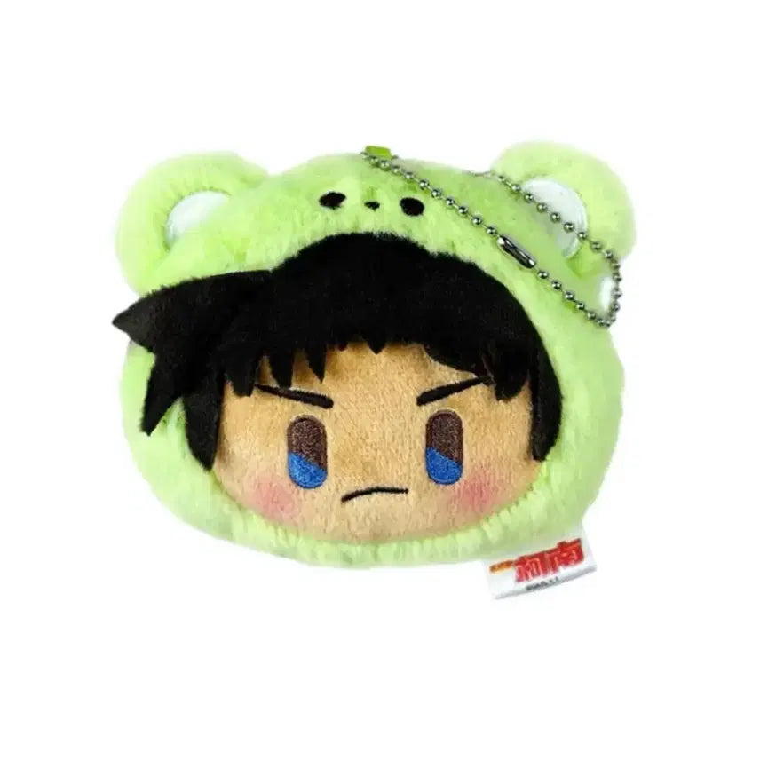 [BUNJANG] Detective Conan LDCX smolQ Bear Keychain Plush Doll / 명탐정 코난 LDCX smolQ 곰키링 베어 곰탐정 누이 인형 굿즈