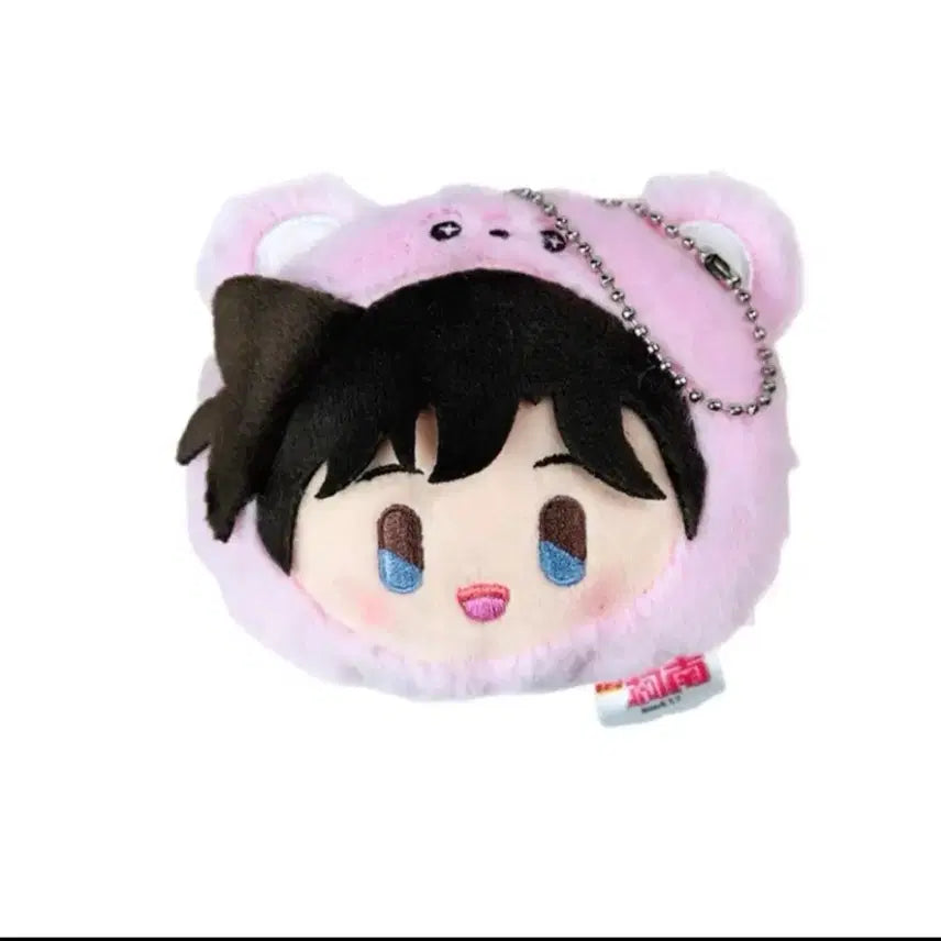 [BUNJANG] Detective Conan LDCX smolQ Bear Keychain Plush Doll / 명탐정 코난 LDCX smolQ 곰키링 베어 곰탐정 누이 인형 굿즈