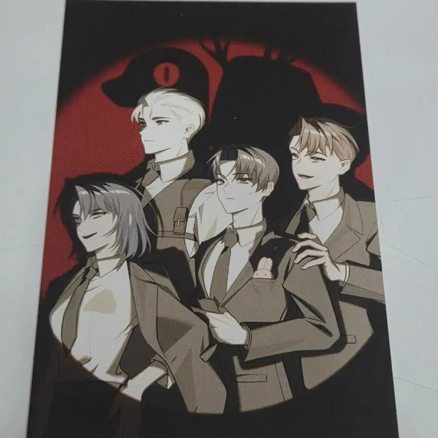 [BUNJANG] Ghost Story Office D-Team Postcard Set feat. Lee Ja-heon, Eun Ha-je, Park Min-seong, Kim Sol-eum / 괴담출근 D조 엽서 이자헌 은하제 박민성 김솔음