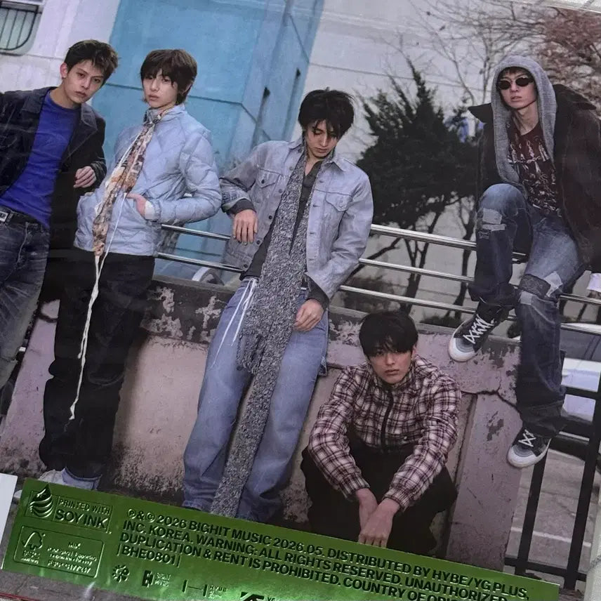 [BUNJANG] Cortis 2nd Album [GREENGREEN] LP (Sealed) / 코르티스 미개봉 2집 [GREENGREEN] 엘피 CORTIS LP