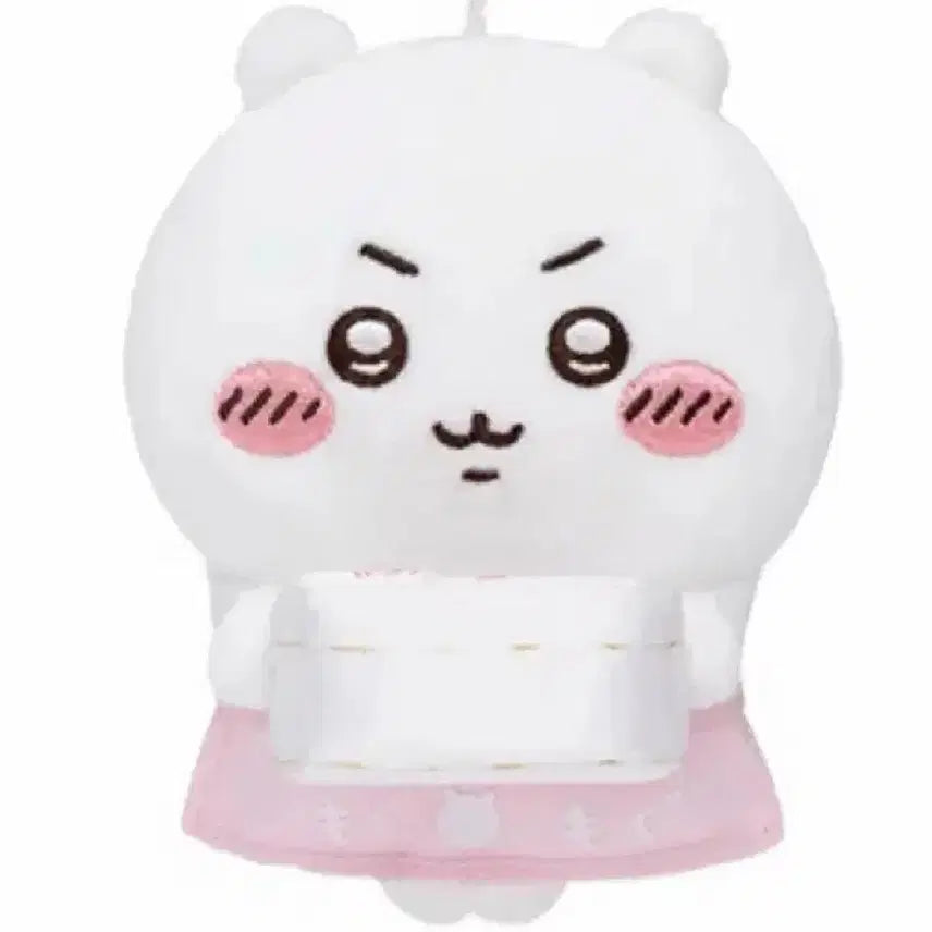 [BUNJANG] Chiikawa Mogumoguhonpo Shop Staff Mascot Keychain Plush Doll / 치이카와 모구모구혼포 점원 마스코트 인형 키링 누이 먼작귀