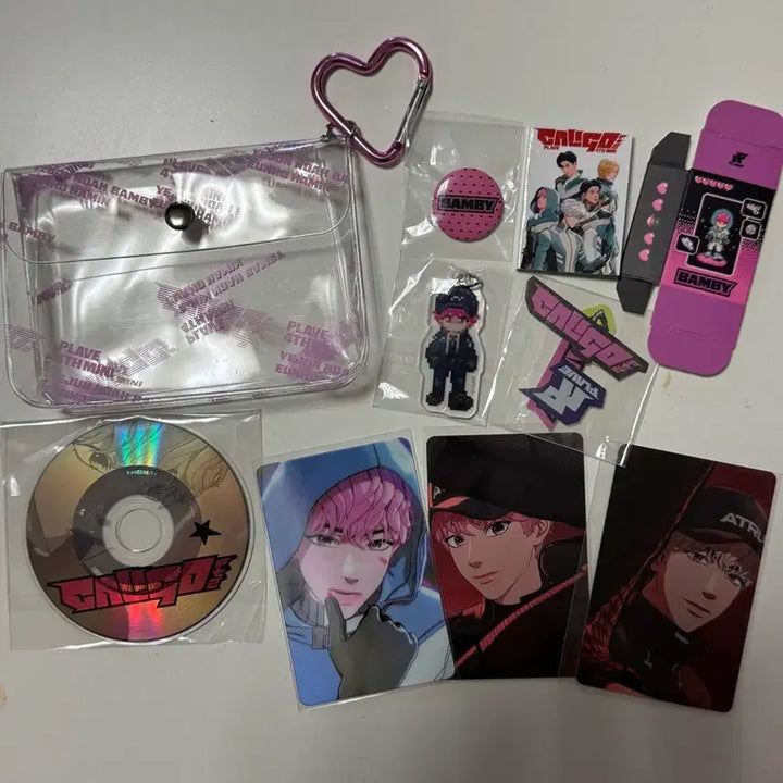 [BUNJANG] PLAVE Caligo Pt.2 Photobook (Bambi Version) Bundle with Encore Concert Photocard / 플레이브 칼리고2 포토북 인벤토리  + 앙콘 포카 증정 / 밤비 생일케이크 박스