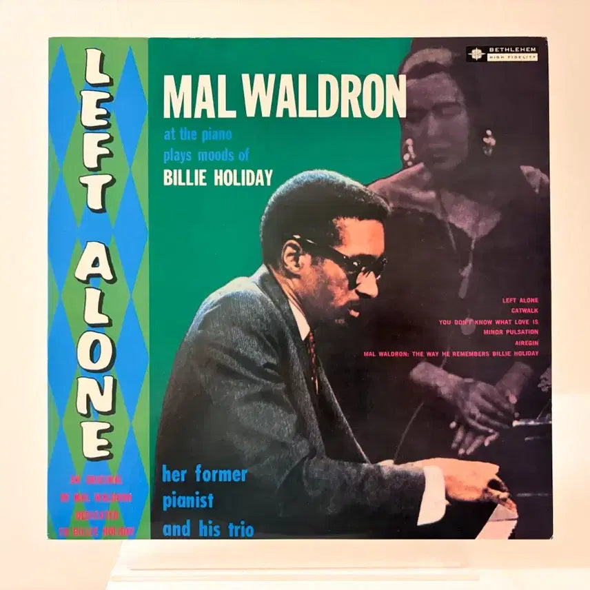 [BUNJANG] Mal Waldron Left Alone LP Vinyl Record (1974 Japanese Pressing) / 재즈명반 Left Alone Mal Waldron LP 레코드 맬 월드론 왈드론 빌리홀리데이 재키맥린