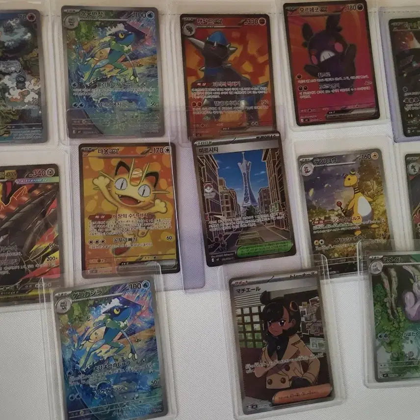[BUNJANG] Pokemon Cards Bundle Set (SAR, SR, AR) / 포켓몬카드 13장 일괄판매 SAR SR AR 일판 한판
