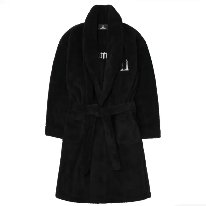 [BUNJANG] Weverse Mansion Robe Black / 위버맨쉬 로브 블랙