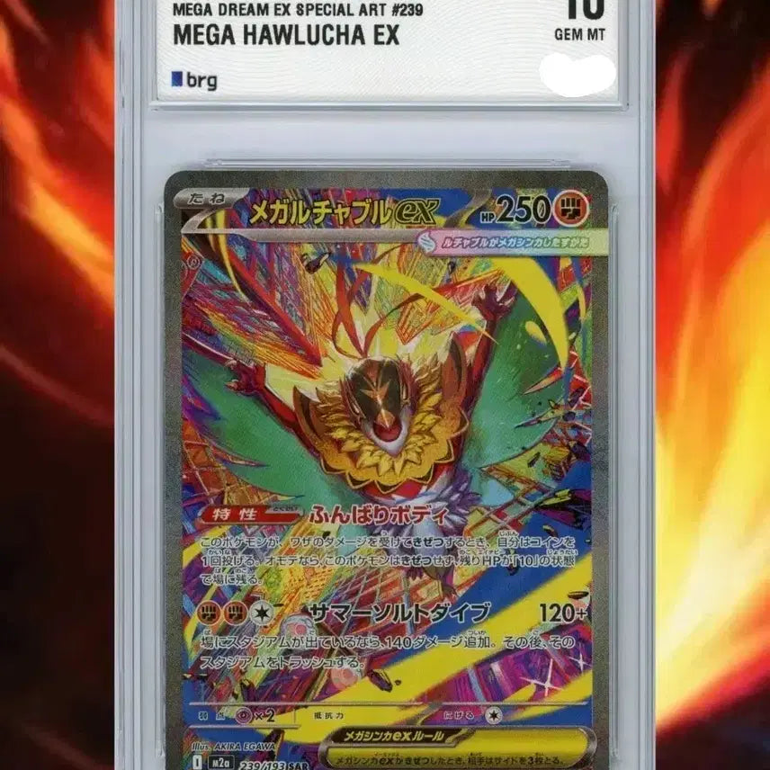 [BUNJANG] Pokemon Card Mega Luchabull EX SAR BRG10 / 일판 메가루차불 sar brg10