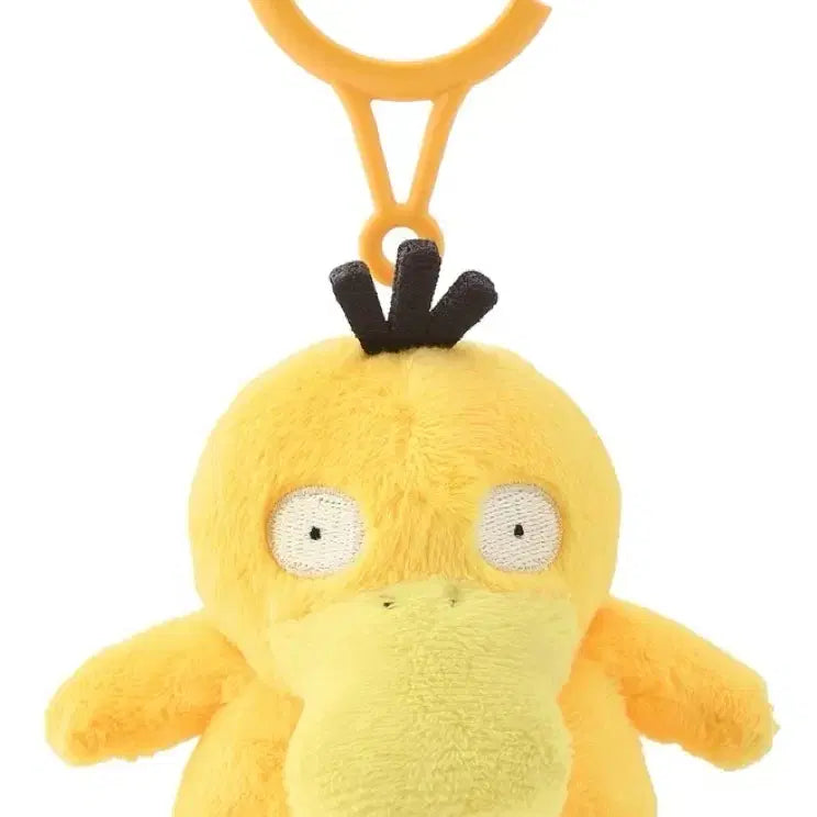 [BUNJANG] Pokemon Psyduck Carabiner Mascot Plush Keychain (Sealed) / [미개봉] 포켓몬스터 고라파덕 카라비너 마스코트 인형 키링