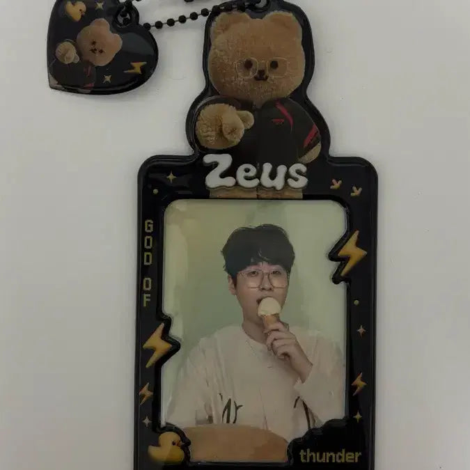 [BUNJANG] Hanwha Zeus x APFF Card Holder Keyring / 한화 제우스 어프어프 콜라보 카드 홀더 키링