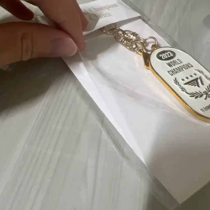 [BUNJANG] T1 2023 Championship Keyring / 23월즈 T1 우승키링
