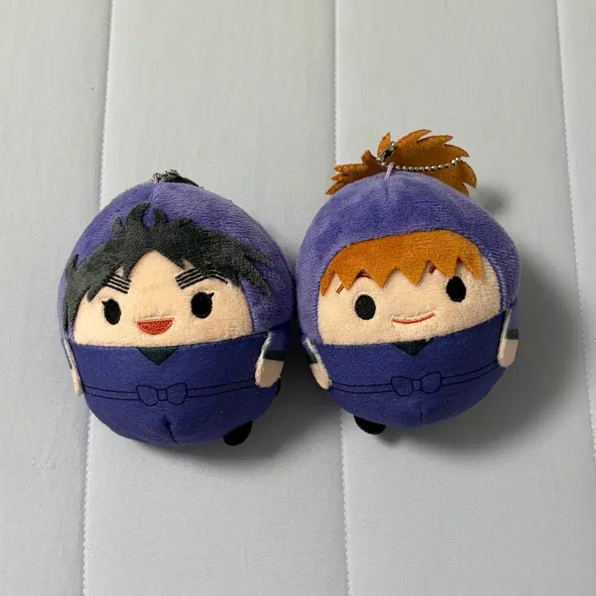 [BUNJANG] Nintama Rantaro Kukuchi Heisuke &amp; Fuwa Raijo Fuwakororin Plush Set / 일괄 닌타마 쿠쿠치 헤이스케 후와 라이조 후와코로링 누이 인형