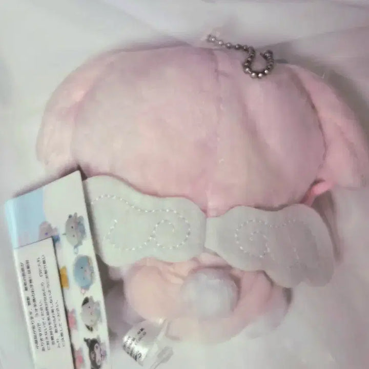 [BUNJANG] Sanrio Authentic Baby Angel My Melody Keyring Plush Doll / [새상품]산리오 정품 베이비 엔젤 마이멜로디 키링 인형