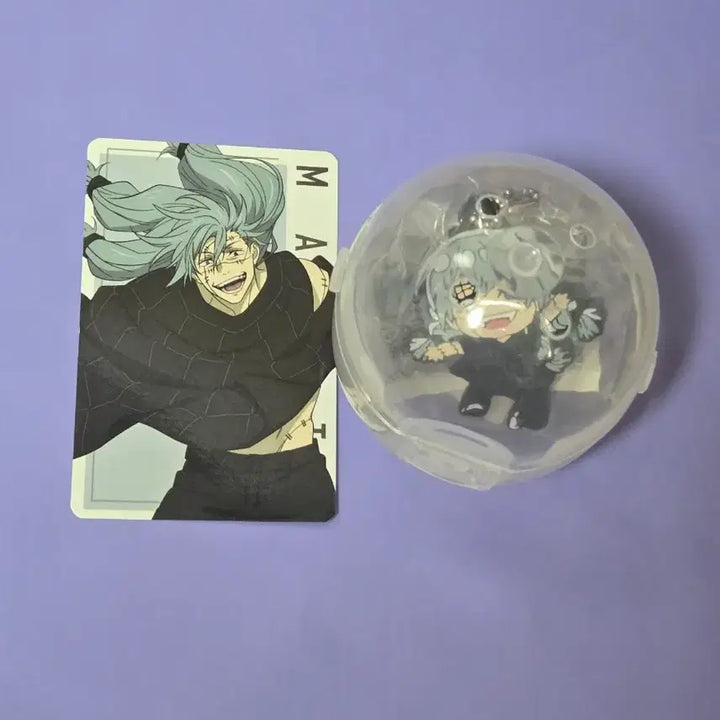 [BUNJANG] Jujutsu Kaisen Mahito Rubber Strap Keychain Bundle Set / [일괄]주술회전 마히토 러버스트랩 키링 가챠 카페 특전 포토