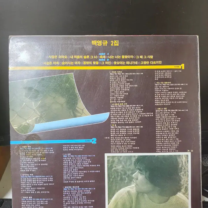 [BUNJANG] Baek Young Kyu 2nd Album LP / 백영규 2집 LP