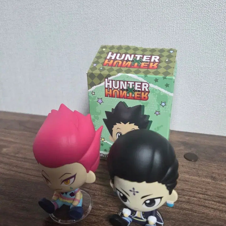 [BUNJANG] Hunter x Hunter Nui Set Hisoka &amp; Chrollo Bundle Figure / 헌터헌터 눌셋 피규어 히소카 클로로 일괄판매