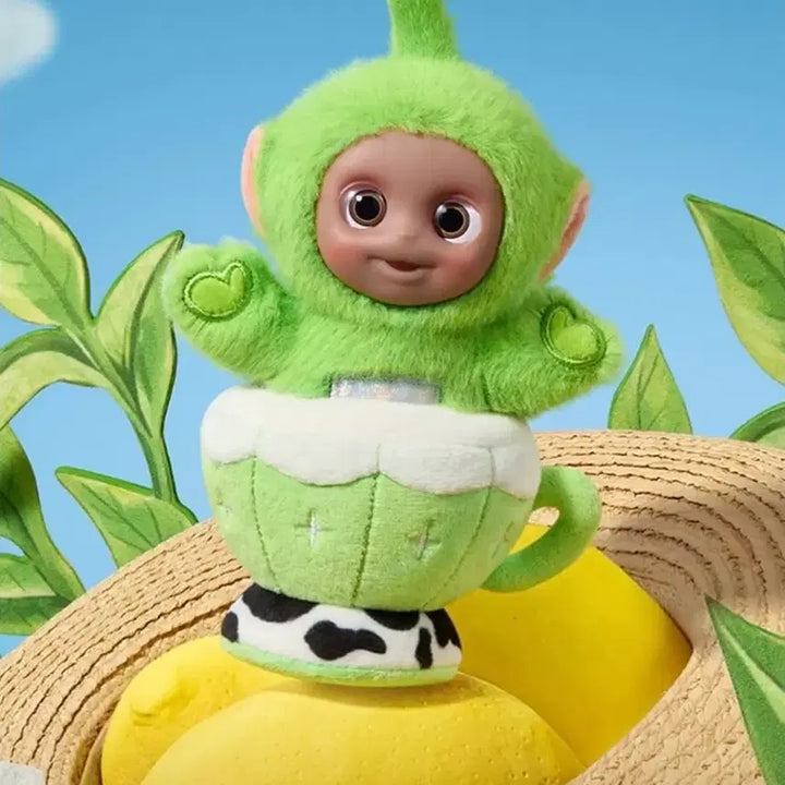 [BUNJANG] Pop Mart Teletubbies Afternoon Series Tinky Winky Matcha Milk Keychain / 팝마트 텔레토비 애프터눈 시리즈 뚜비 맛차밀크