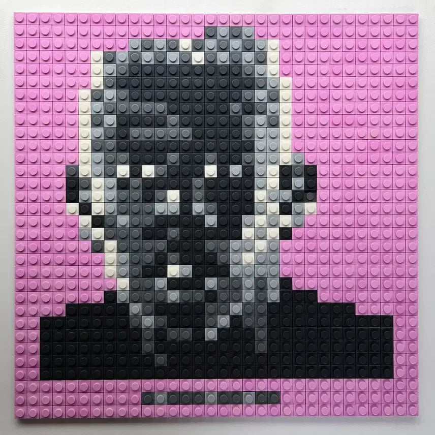 [BUNJANG] Tyler, The Creator IGOR Album Cover Block Mosaic LP / 타일러 더 크리에이터 IGOR 레고 모자이크 앨범 Lp