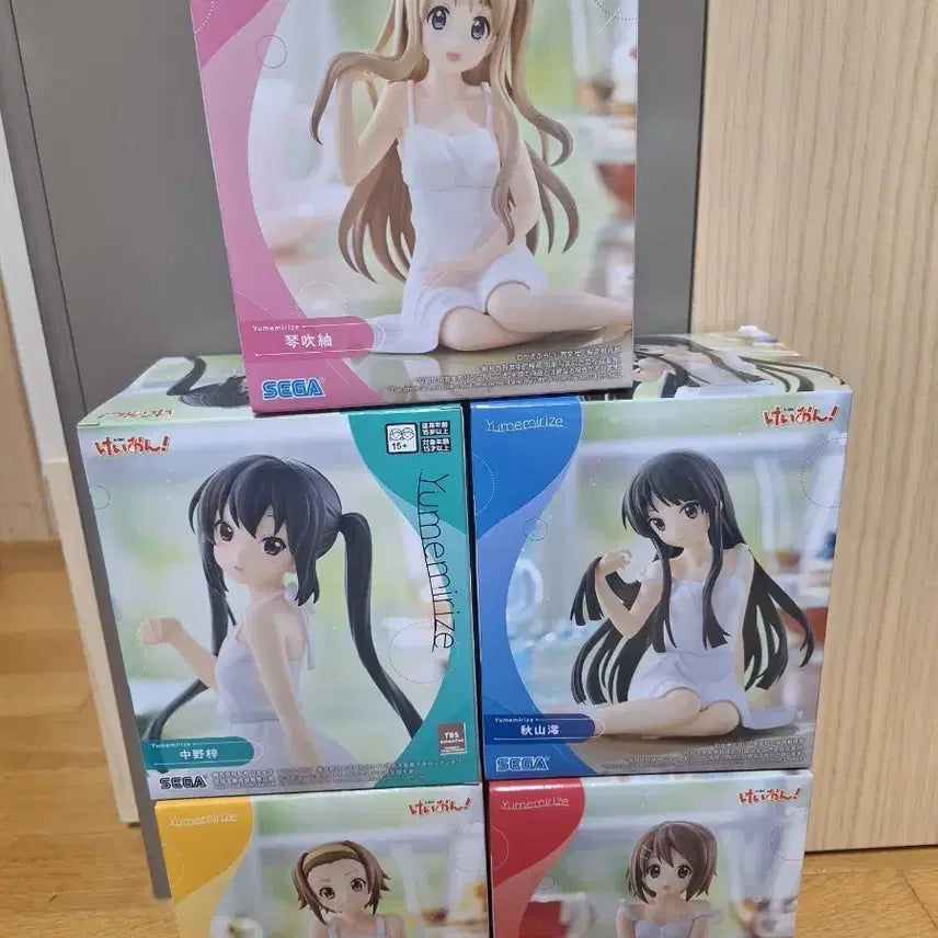 [BUNJANG] K-ON! Sega Yumemiru Tsurune 5-Figure Bundle Set / 케이온 세가 유메미리즈 피규어 5종 세트 일괄 택포7