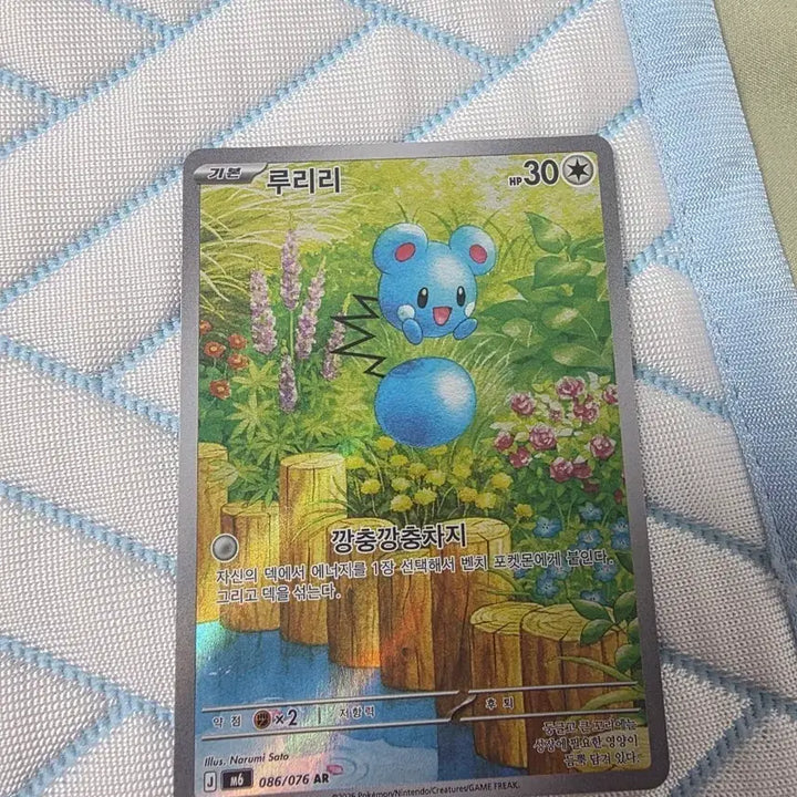 [BUNJANG] Pokemon Card Rillaboom AR 086/076 / 포켓몬카드 루리리 AR 086/076