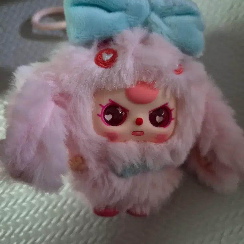 [BUNJANG] Babysri Mini Pink Plush Doll / 베이비쓰리 미니 핑크