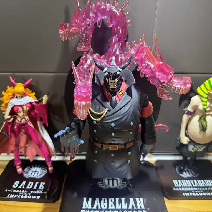[BUNJANG] One Piece FiguartsZERO Impel Down Magellan, Sadie, Hannyabal Figure / 원피스 아츠제로 임펠다운 피규어  마젤란 새디 한냐발