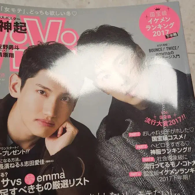 [BUNJANG] TVXQ! ViVi Magazine January 2018 Issue / [공식/상태최상] 동방신기 표지 일본 잡지 ViVi (비비) 2018년 1월호