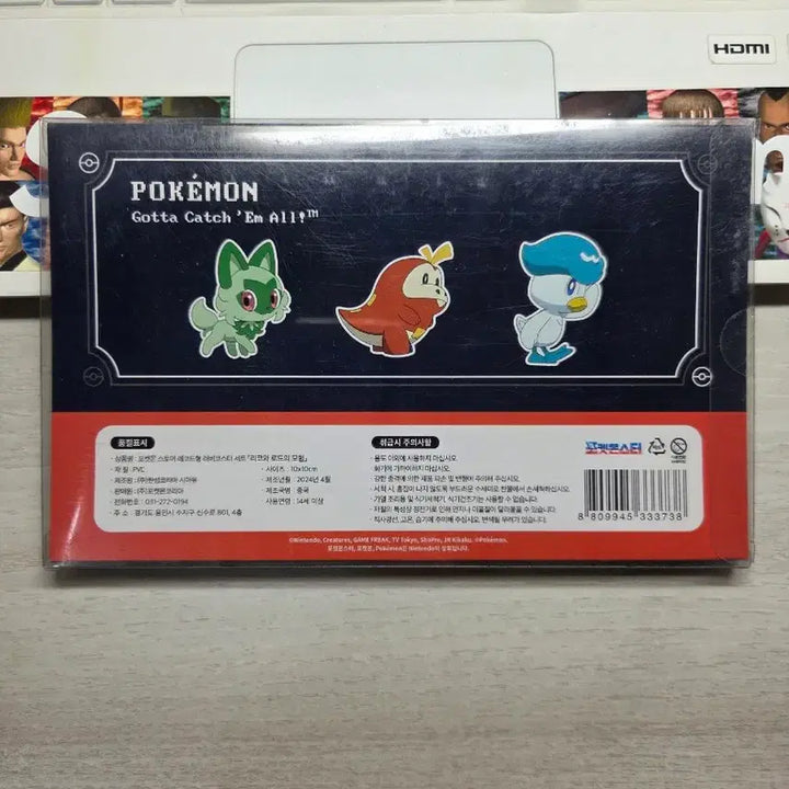 [BUNJANG] Pokemon Record Rubber Coaster New Set / 포켓몬스터 레코드 러버 코스터 새제품