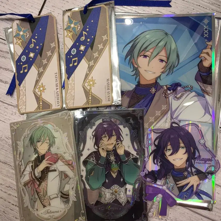 [BUNJANG] Ensemble Stars! Mobfun Popup Gallery Card Tatsumi Mayo Bundle Set / 앙스타 모펀 팝업 갤러리 카드 타츠미 마요이 일괄