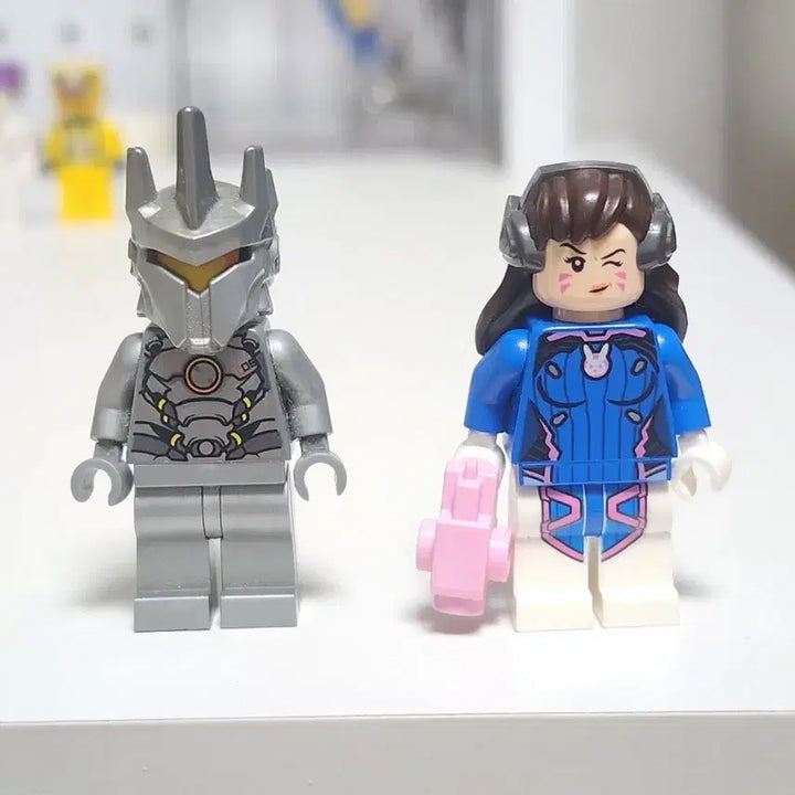 [BUNJANG] LEGO Overwatch Figures (Reaper &amp; D.Va) Bundle Set / 레고 오버워치 피규어 2개 (리퍼/디바)