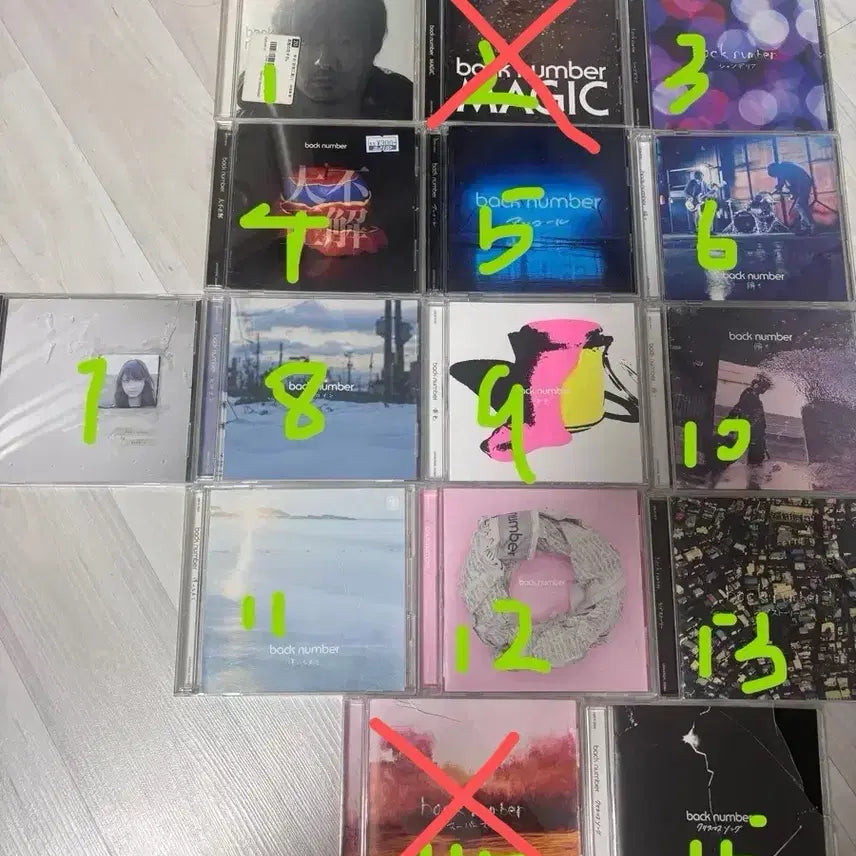 [BUNJANG] Back Number CD / 백넘버 Back number CD 판매합니당 jpop